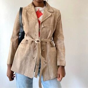 Le Chateau Tan Trench Coat